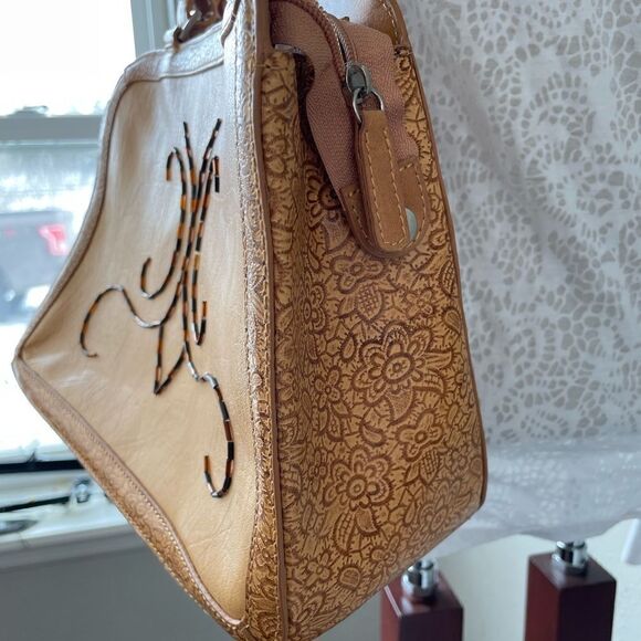 NWT M.C. Leather Shoulder Bag - Picture 5 of 14